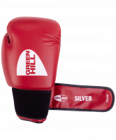 Перчатки боксерские SILVER BGS-2039, 12oz, к/з, красный