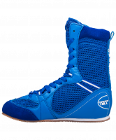 Обувь для бокса PS005 высокая, синяя