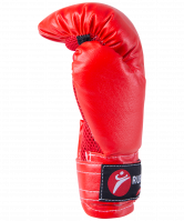 Набор для бокса 4oz, к/з, черный/красный