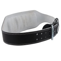 Пояс тяжелоатлетический"TORRES" арт.PRL619018M, р.M (110 см), шир. 15 см, нат.прес.кожа, черный