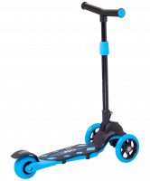 Самокат 3-колесный Robin 3D 120/90 мм, голубой