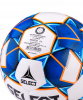 Мяч футбольный Diamond IMS 810015, №4 белый/синий/оранжевый