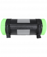 Мешок-утяжелитель WT-601 10 кг, черно-зеленый