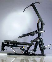 Силовая скамья с нагрузкой рычагами (черн.) Powertec WB-LS14-B