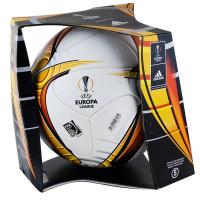 Футбольный мяч профессиональный "Adidas UEL OMB" S90267, размер 5