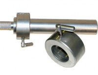 Гриф Barbell MB-BarM50-2000L, замок стопорный, L=200 см, d=50 мм