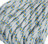 Шнур плетеный полипропиленовый, длина 100см, Д=1см.