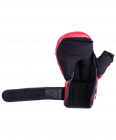 Перчатки для рукопашного боя HSIF RF3106, 6oz, к/з, красный