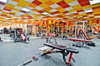 Усиленная многопозиционная скамья с платформой для страхующего AeroFit SL7012