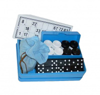 Игра 3 в 1 Русские игры, лото/шашки/домино