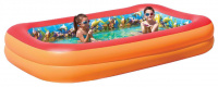 Бассейн детский прямоугольный BestWay Поиски сокровищ 54114, 262x175x51 см, с 3D рисунком